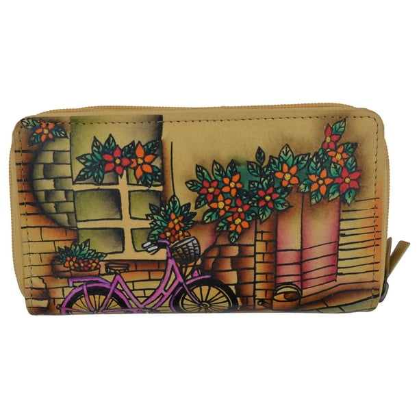 Watercolor Unicorn Purple Womens RFID Blocking Zip Around Wallet Genuine Leather Clutch Long Card Holder Organizer Wallets Large Travel Purse Watercolor Unicorn Purple Womens RFID Blocking Zip Around Wallet Genuine Leather Clutch Long Card Holder Organizer Wallets Large Travel Purse